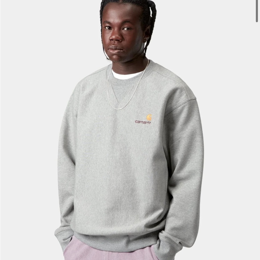Carhartt WIP American Script Sweatshirt- Unisex - Picture 7 of 10
